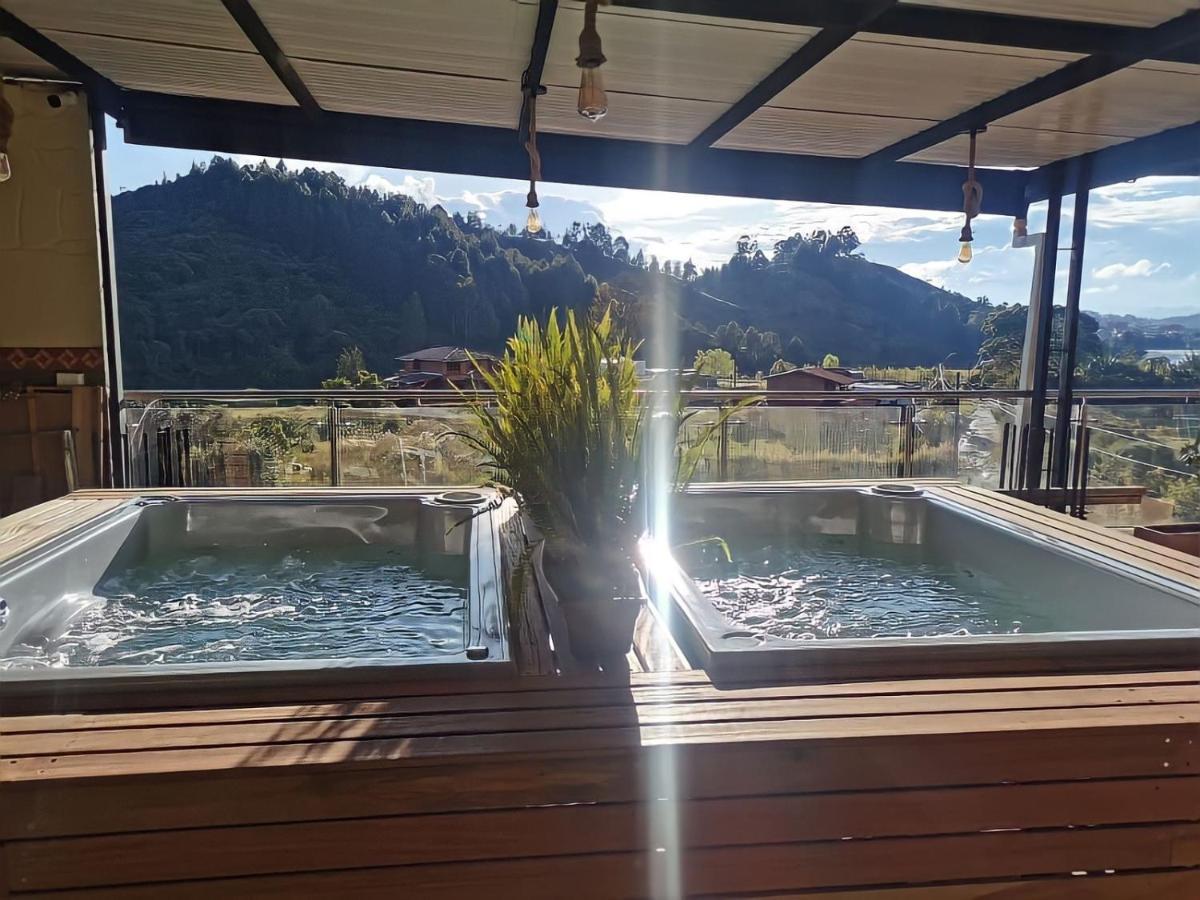Hotel Bambu Guatapé Eksteriør billede